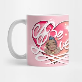 Be Love Reva Prisma Heart Emoji with Reva Prisma Mug